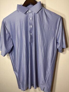 Collars & Co. Featherweight Relaxed Fit Dress Collar Polo Shirt Large
